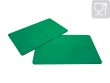 Plastikkarten CR80 lebensmittel-echt grün